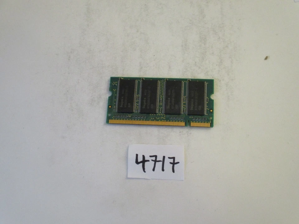 Hynix 256Mb 333Mhz PC2700 200pin DDR1 SODIMM laptop memory RAM (4717) - Image 2 of 2