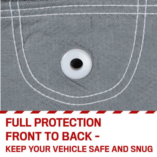 Capa de carro Motor Trend impermeável para todas as condições climáticas ao ar livre para SUVs Vans até 225" - Imagem 4 de 4