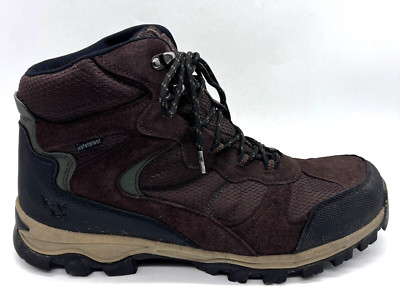 2017 Outdoor Life Aspen Mens US 13 Brown Green Black Hiking Boots 102849SEPT17