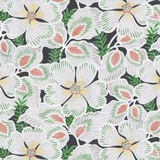 Dear Stella Zola Begonias Multicolor 100% Cotton Fabric by The Yard