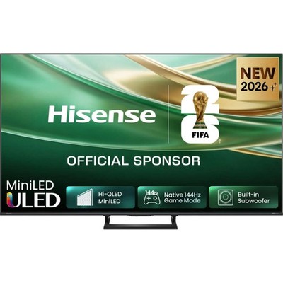 Hisense ULED 55E8S MiniLED, QLED-Fernseher, 139 cm (55 Zoll), UHD, schwarz