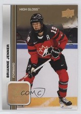 2023 Team Canada Juniors Women's WC High Gloss 5/10 Brianne Jenner #54 mq5