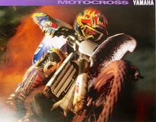 Yamaha 1993 Motocross YZ250, YZ125 & YZ80 Vintage Motorcycle Sales Brochure