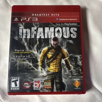 inFAMOUS Greatest Hits PS3 Complete w/ Case, Manual & Disc