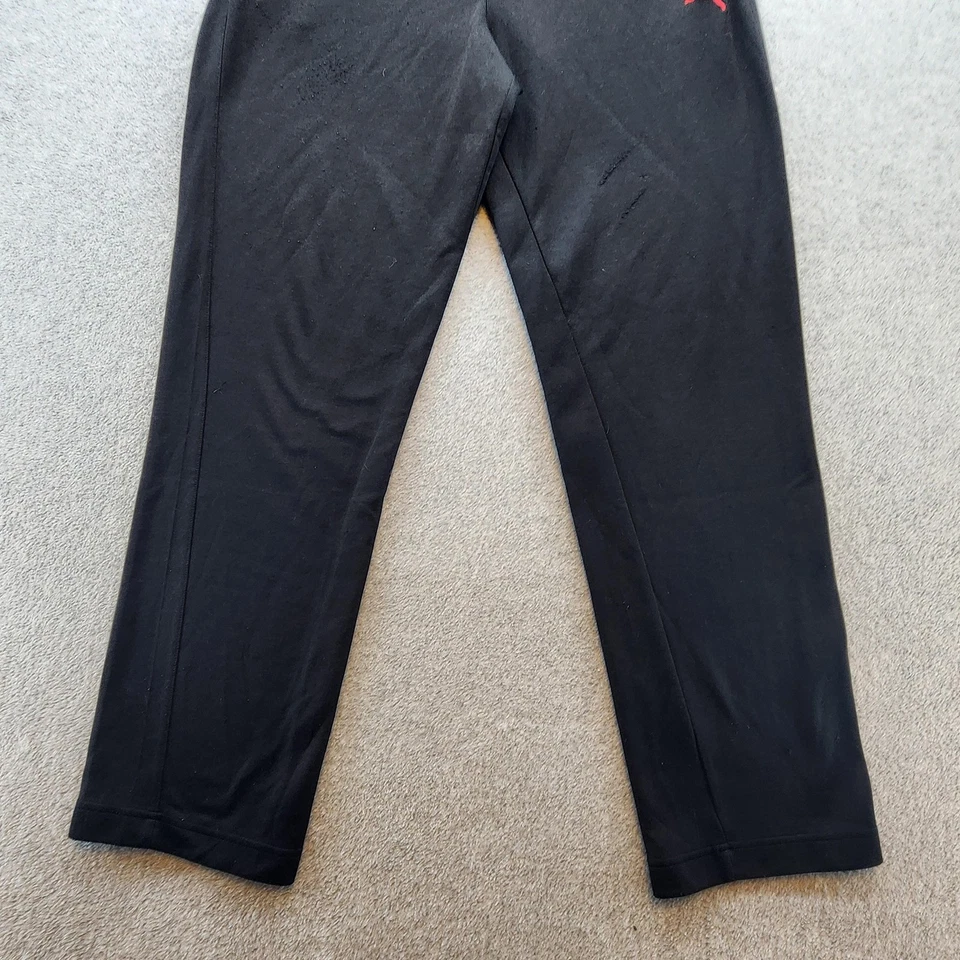 Pantalones Scuderia Ferrari Para Hombre Grandes Negros F1 Racing Puma Pista Joggers Bolsillos con Cremallera Foto 3 de 4
