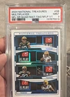 2024 Panini National Treasures - Nfl Gear Quad Materials Love Jacobs, 1/1
