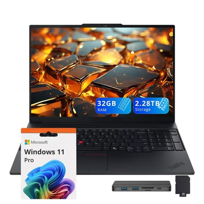 #ad Lenovo ThinkPad E16 Gen 3 16 240H Intel 32GB 2048GB 16quot; Black 1900 x 1200 WUXGA $2238.70