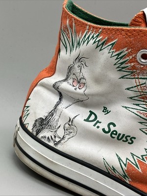 Converse All Star Dr.Seuss How the Grinch Stole Christmas Mens 10