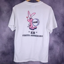 Vintage 90s Energizer Bunny Asheboro North Carolina NC shirt