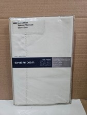 Sheridan 1000 T/C Cotton (Chalk/Light Cream) Euro Single Pillowcase 65x65cm