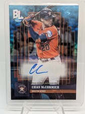 Chas McCormick 2024 Topps Big League Base Auto Card #BLA-CM Houston Astros