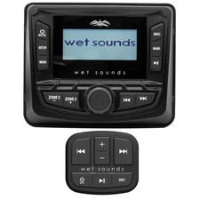 Wet Sounds WS-MC5 Marine Media Receiver with Bluetooth MC-TR-MINI Remote