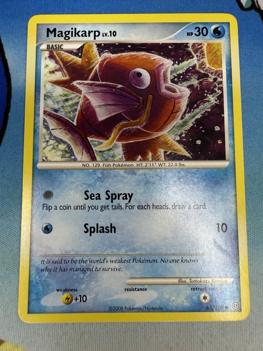 Magikarp 65/100 Diamond & Pearl Stormfront Non-holo 2008 Pokemon
