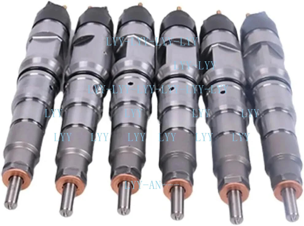 6PCS Fuel Injector 51101006032 51101006035 51101006125 for MAN Engine D2066LF01