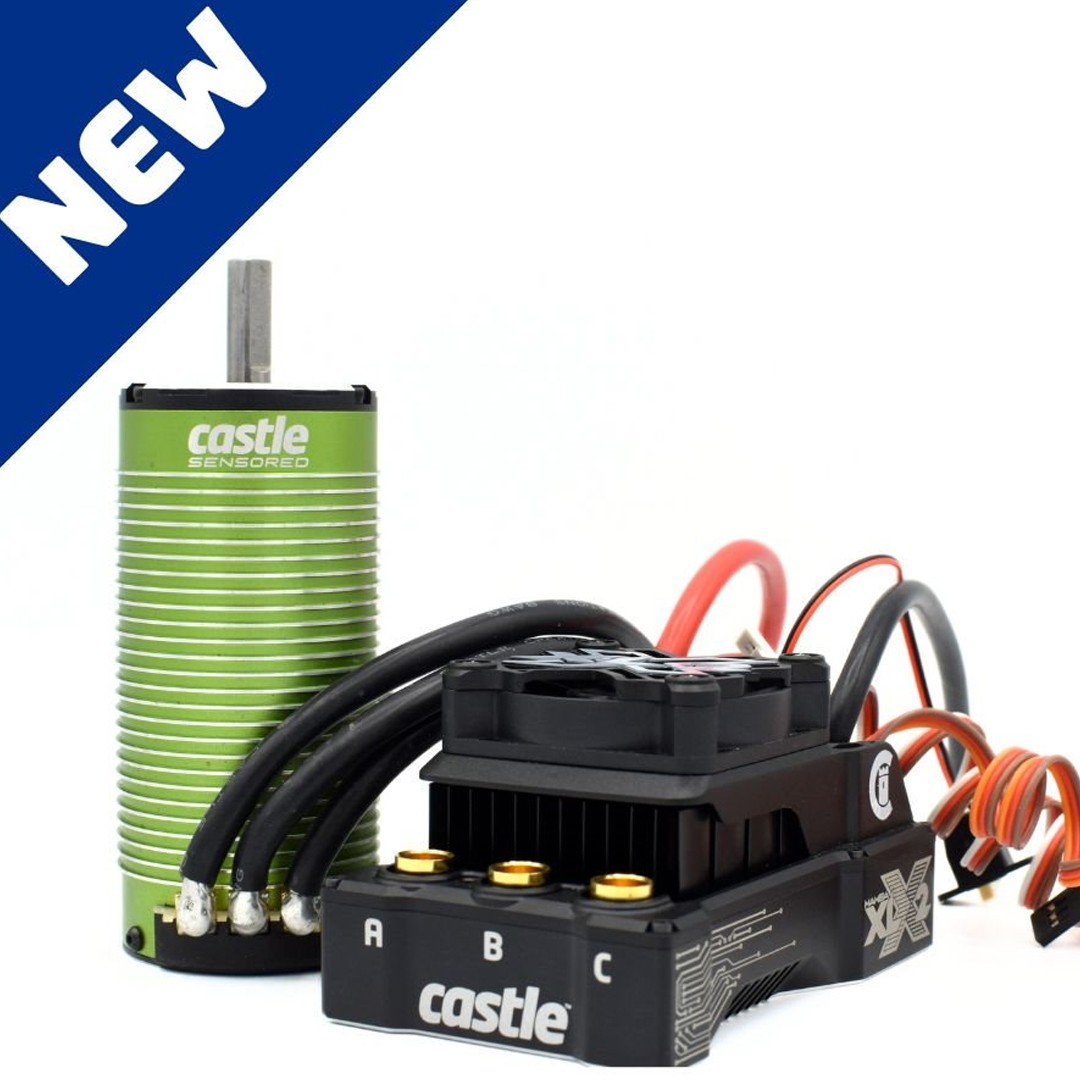 Castle Creations MAMBA XLX2, 8S, 33.6V ESC 1721-1260KV Sensored