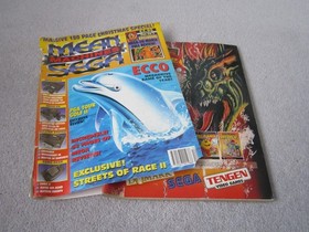 Mean machines Sega magazine ,# 3  ,December 1992 ,Ecco ,PGA tour golf 2