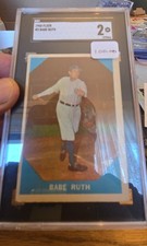 1960 Fleer Baseball Greats - Babe Ruth #3