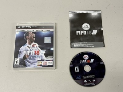 FIFA 18 - Legacy Edition (Sony PlayStation 3, 2017) PS3 CIB Complete 