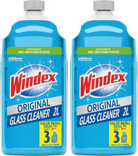 Glass Cleaner Spray Refill, 2L (Pack of 2) 0.44 per fl oz