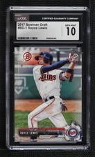 2017 Bowman Draft Royce Lewis #BD-1 CGC 10 Gem Mint