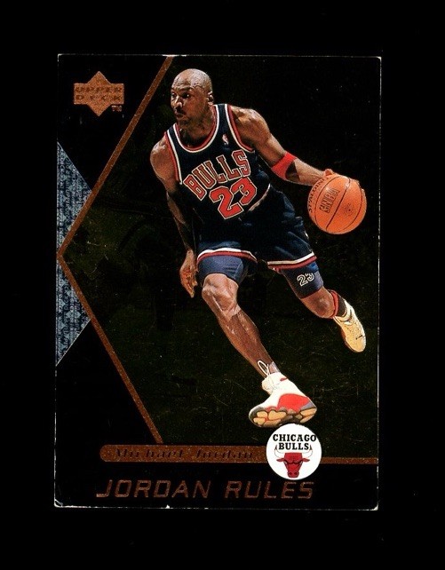 1998 Upper Deck J2 MICHAEL JORDAN RULES! Chicago Bulls SEE COND