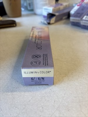 WELLA Professionals ILLUMINA Permanent Hair Color Cream ~ 2 fl. oz. 6/-6/N