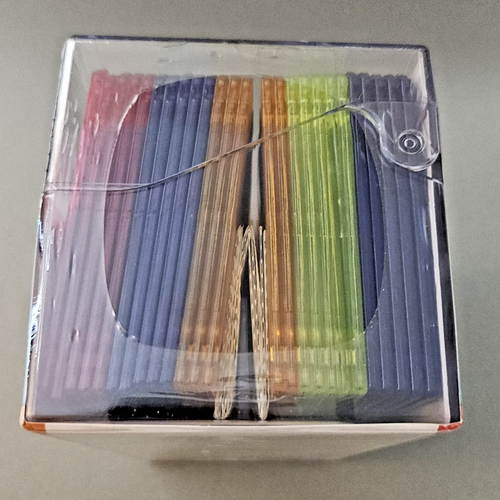 Verbatim DataLife Colors 50 Pack Disks in Storage Case MF 2HD IBM Formatted - Afbeelding 5 van 6