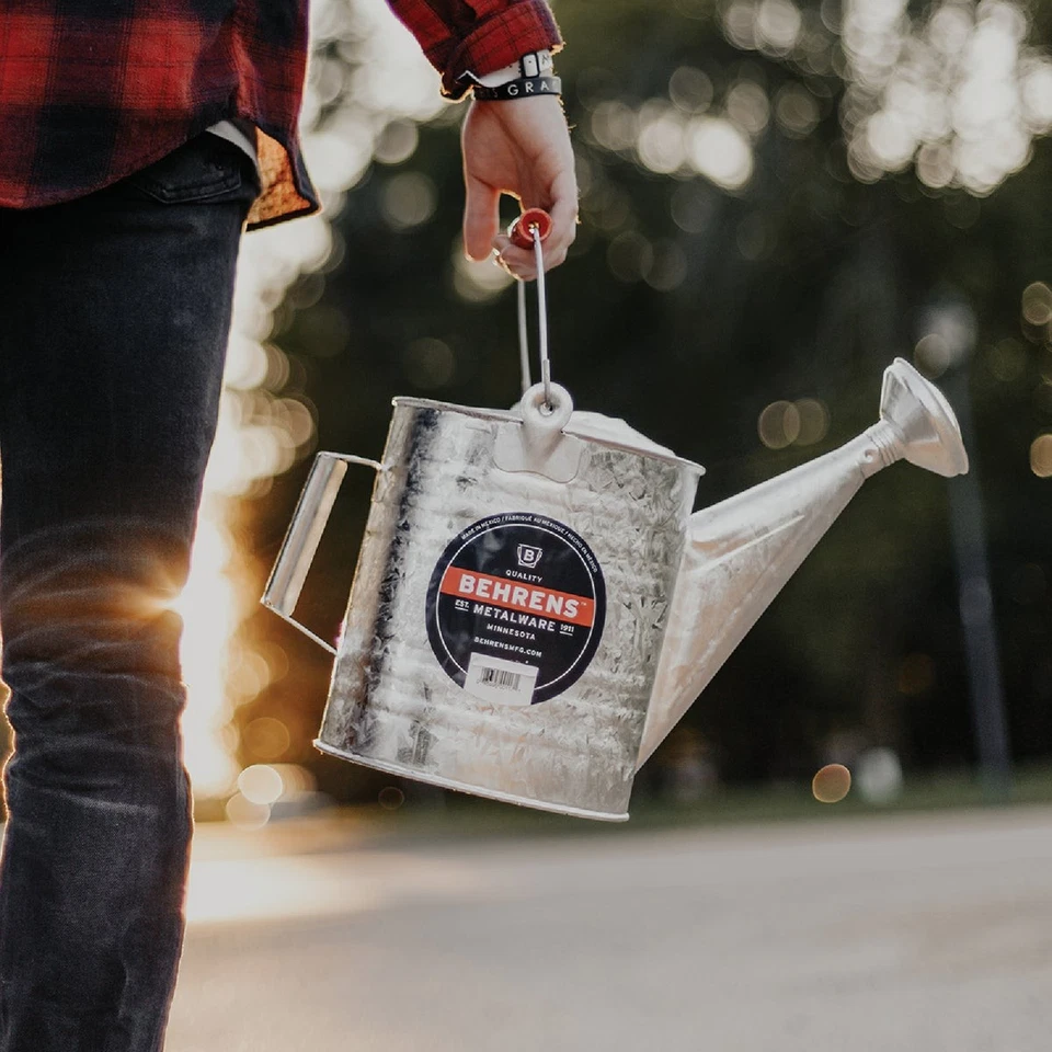 Behrens 2 Gal. Regadera de acero galvanizado 208RH Behrens 208RH 085995004561 Foto 2 de 2