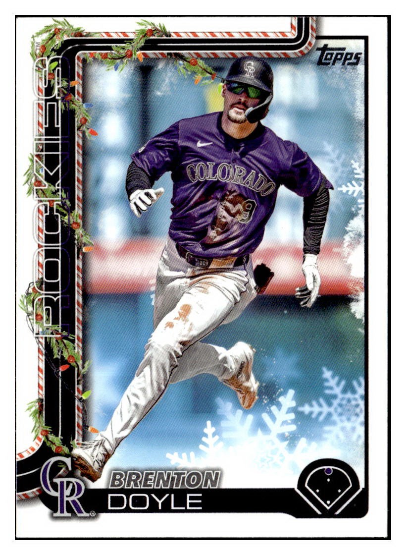 Brenton Doyle 2025 Topps Holiday #H101 Colorado Rockies *381
