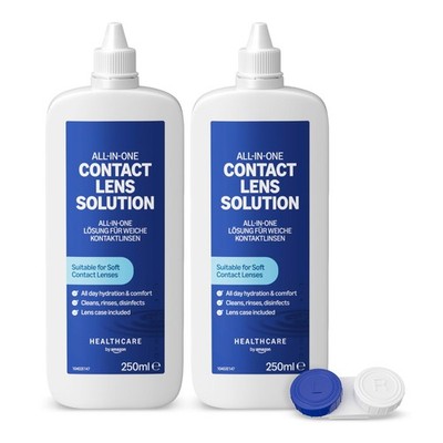 Amazon Basic Care All-In-One Kontaktlinsenflüssigkeit 2x250ml