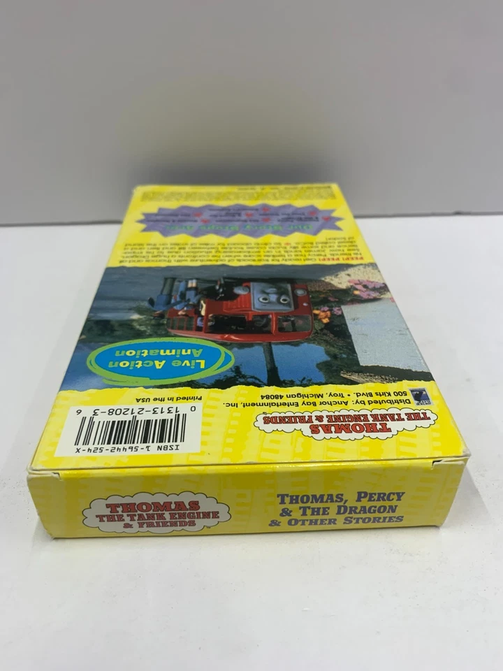 Thomas The Tank Engine & Friends Thomas Percy & the Dragon VHS Save 20% on 2 - Imagem 3 de 4
