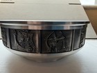 Vintage Konge Tinn Norwegian Pewter Bowl – Viking Scene Decorative Bowl — photo 2