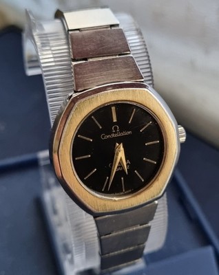 Omega Constellation Lady (Damen) Quartz Luxury Watch Swiss Stahl/Gold