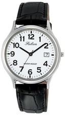 Citizen Q  Q Wrist Watch Falcon Analog Date Indicator D014-304 Men's Black NEW