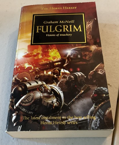 Warhammer 40K Horus Heresy Fulgrim: Book 5 Black Library Paperback - VG+