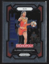 2024 Panini Prizm Monopoly WNBA DiJonai Carrington #17 Connecticut Sun