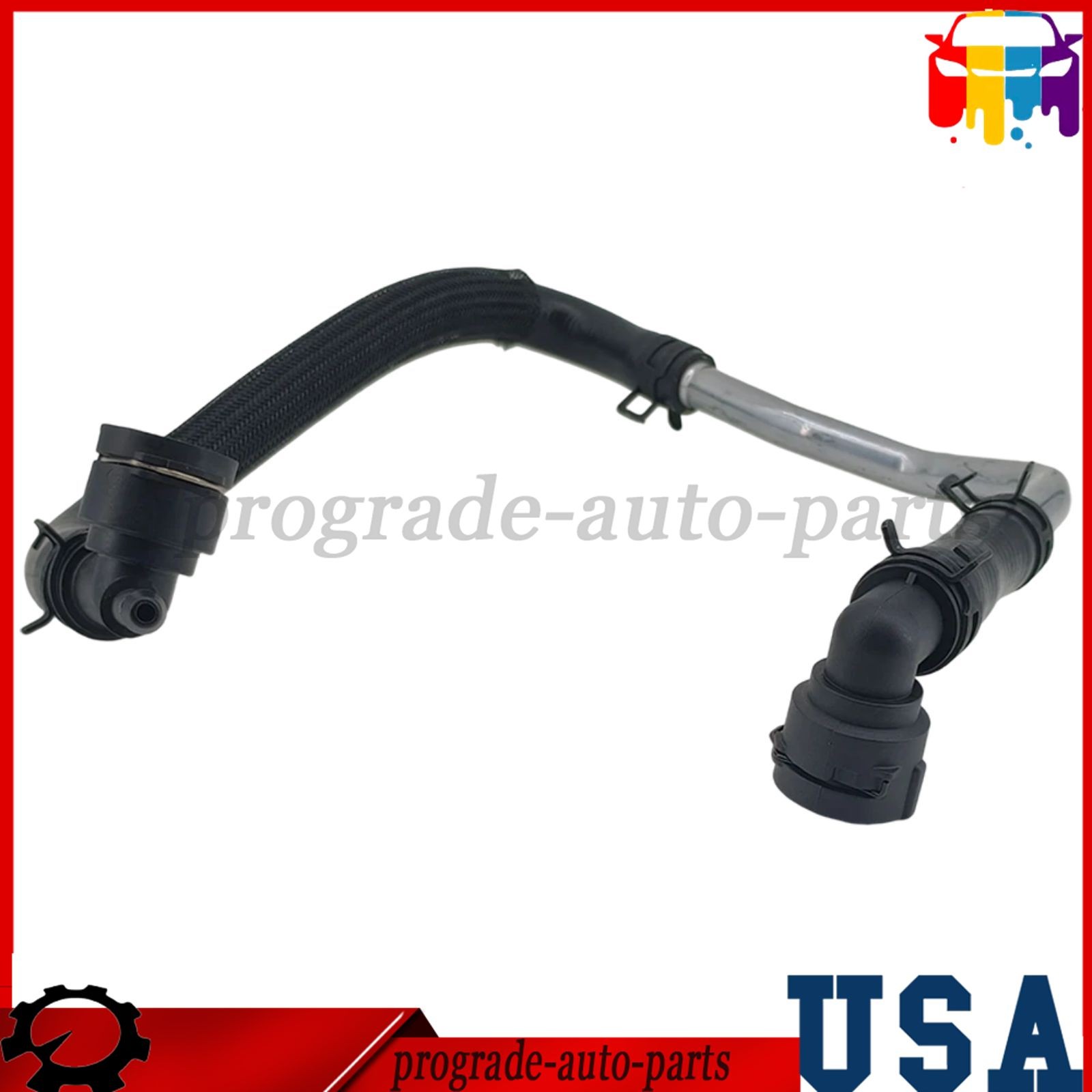 For68280784AB  Jeep Wrangler 2.0L-L4 2018-2021 New HVAC Heater Hose Kit US Stock