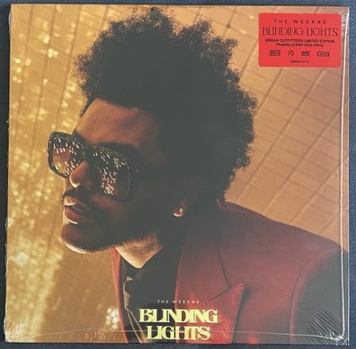 The Weeknd - Blinding Lights, Rot Vinyl, 12'' Maxi, Limitierte Edition Sealed! US