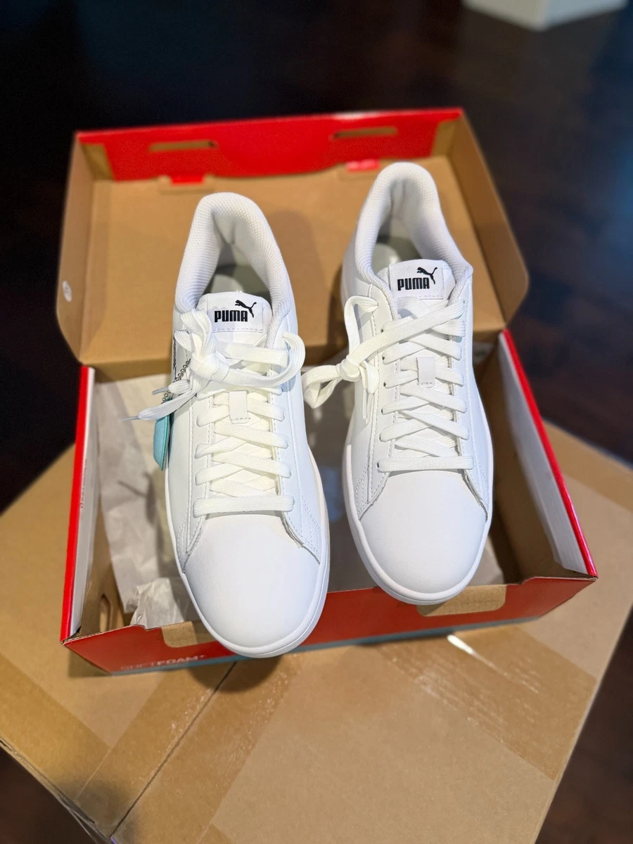 Puma Smash v2 Leather Perf - White for sale | eBay display picture 2
