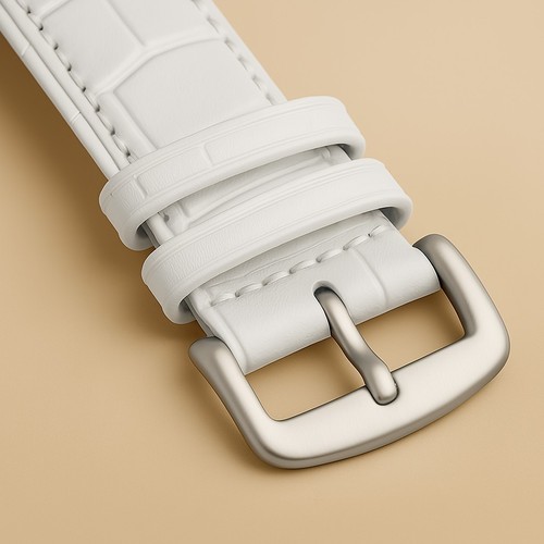 Alligator Leather Strap for Fitbit Versa 4/3 Sense2/ Sense Watch Band - Picture 35 of 41