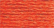 DMC 115 5-608 Pearl Cotton Skein Size 5 27.3yd-Bright Orange