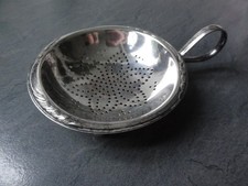 Antik WMF Feines altes Silber/Versilbert Teesieb Kräutersieb Siebchen