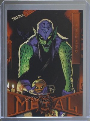 2022 Marvel Metal Universe Spider-Man Orange Light FX 18/25 Green Goblin #29 u3i