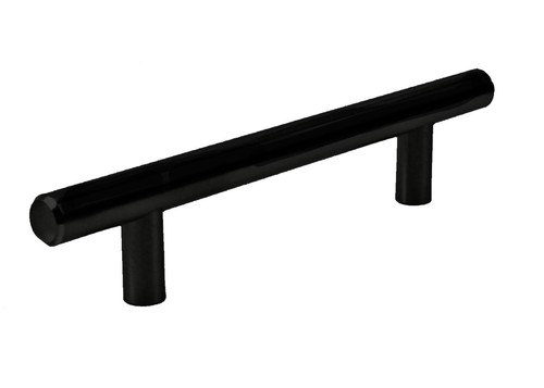Matte Black Cabinet Handle *T Bar* Modern Kitchen Bath Pull Knob 96mm 3.7"cc* - Picture 3 of 12