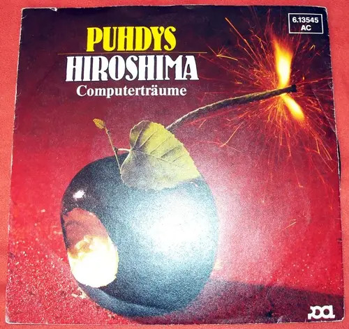 Puhdys Hiroshima / Computerträume Vinyl Single 7inch NEAR MINT Pool - Picture 1 of 1