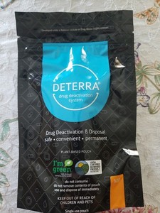 Deterra Drug Deactivation System & Disposal New Sealed