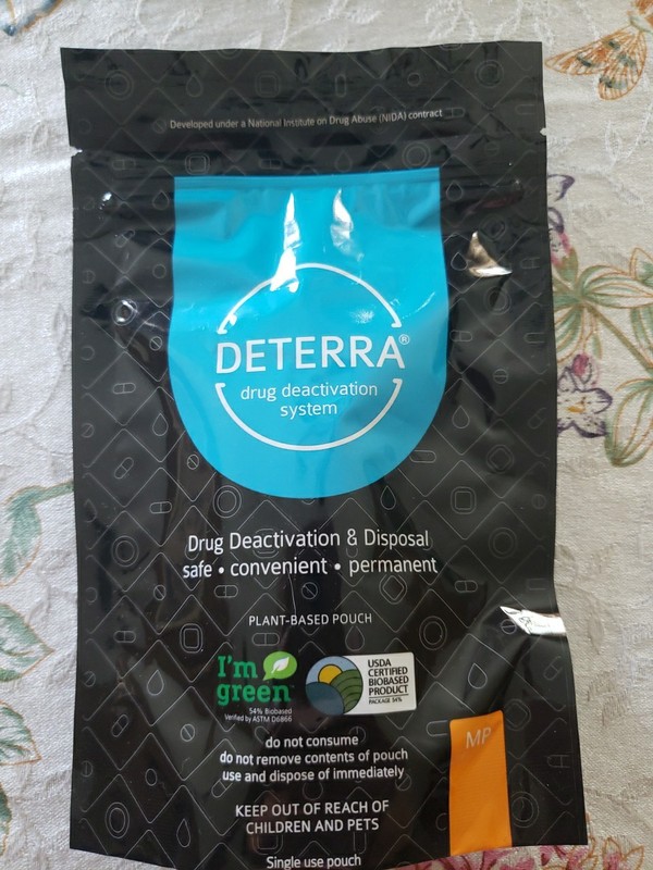 Deterra Drug Deactivation System & Disposal New Sealed