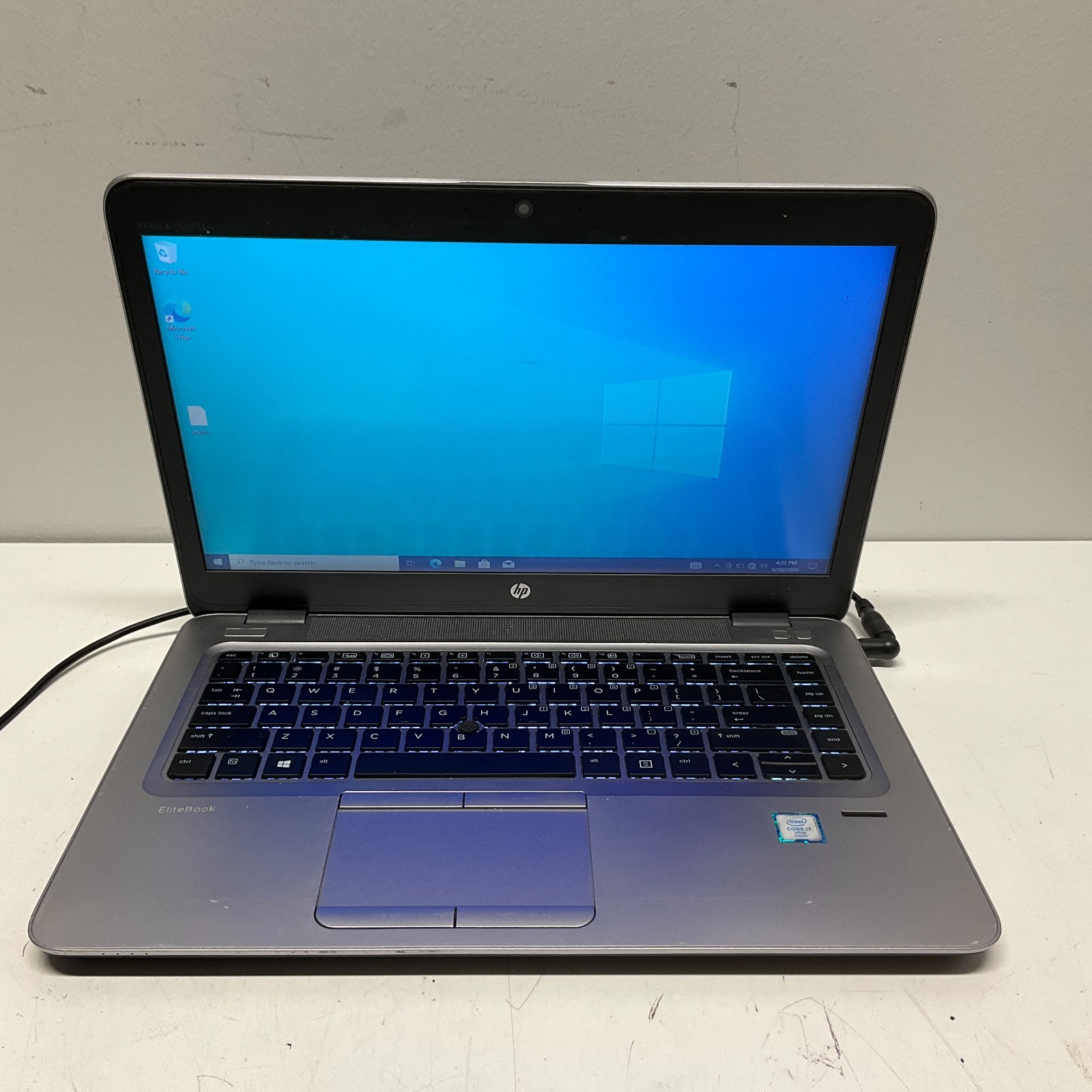 HP EliteBook 840 G3 i7-6600U 2.6GHz 4GB RAM 240GB SSD Win 10 PRO Laptop NO BATT