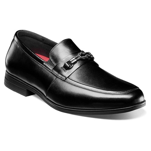 Chaussures Habillées Homme Stacy Adams Noires - Pointure 10M - Vintage Comme Neuves