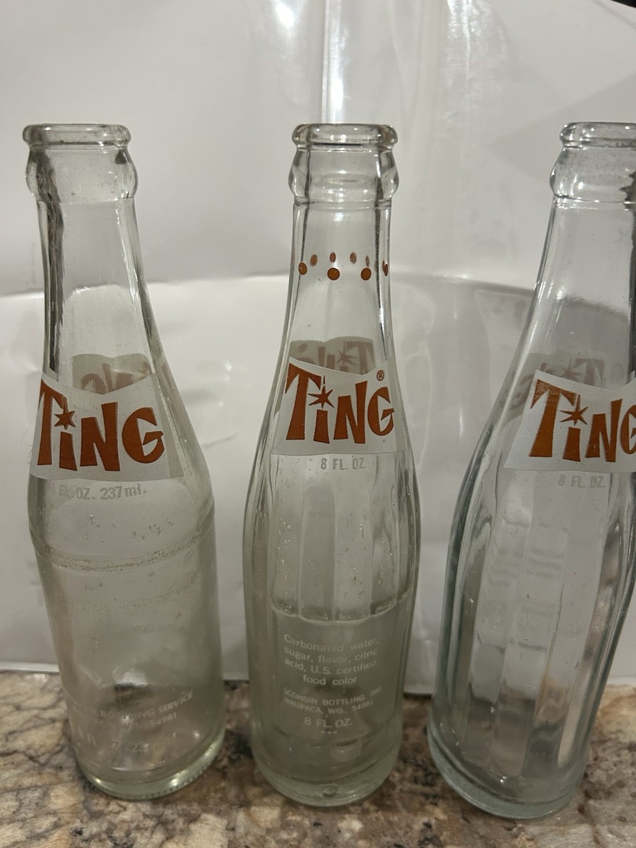 Vintage Ting Soda Pop Bottle | eBay